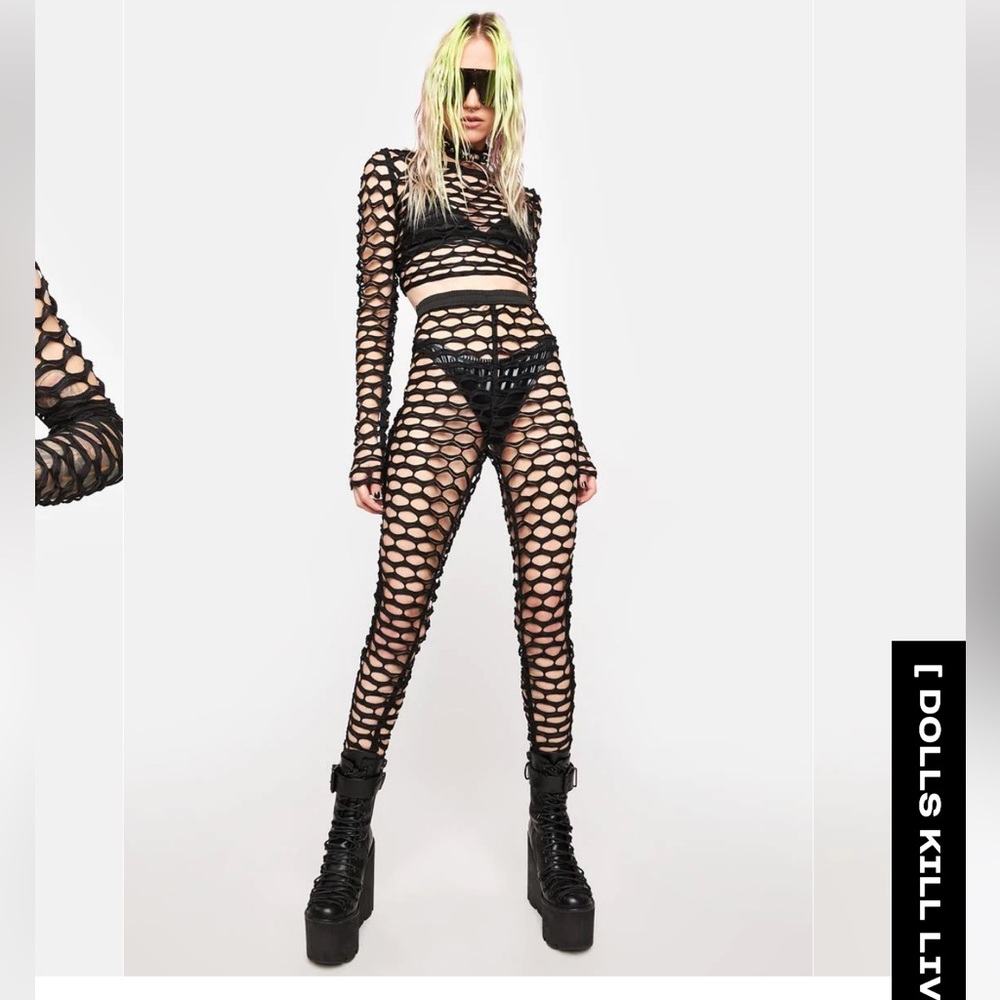 Dolls Kill Got the Courage Two Piece Set